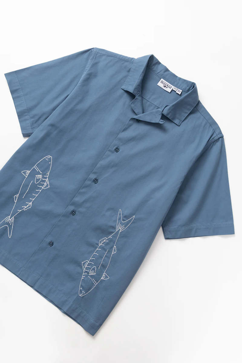 Service Works Slate Mackerel Shirt