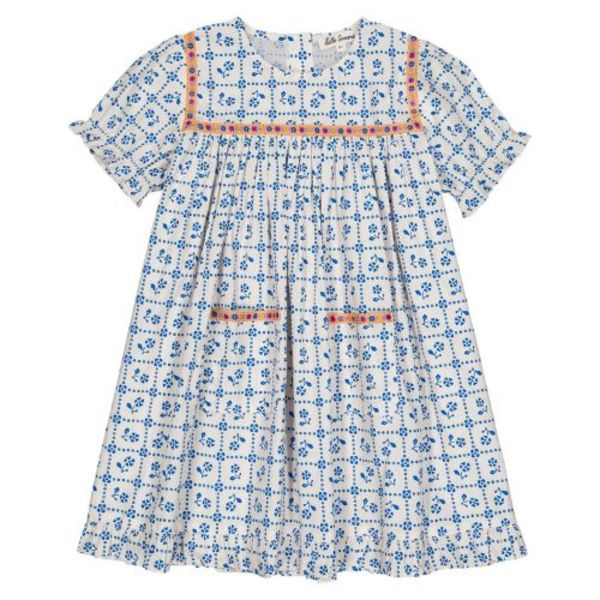 KIDS HELLO SIMONE Louisette Dress - Fayence KIDS HELLO SIMONE Louisette Dress - Fayence