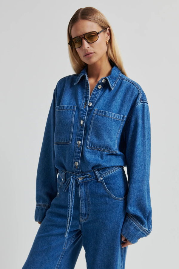 Second Female Irvina Denim Shirt