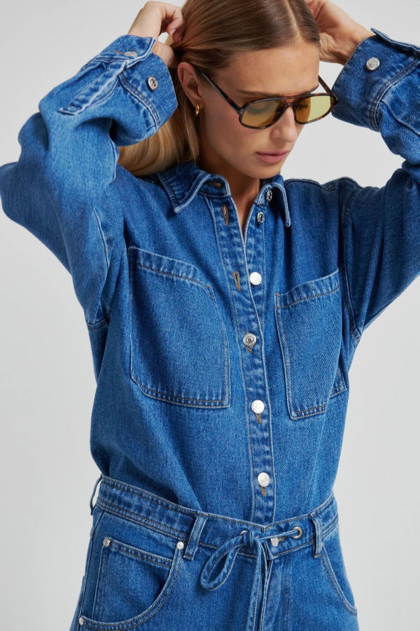 Second Female Irvina Denim Shirt