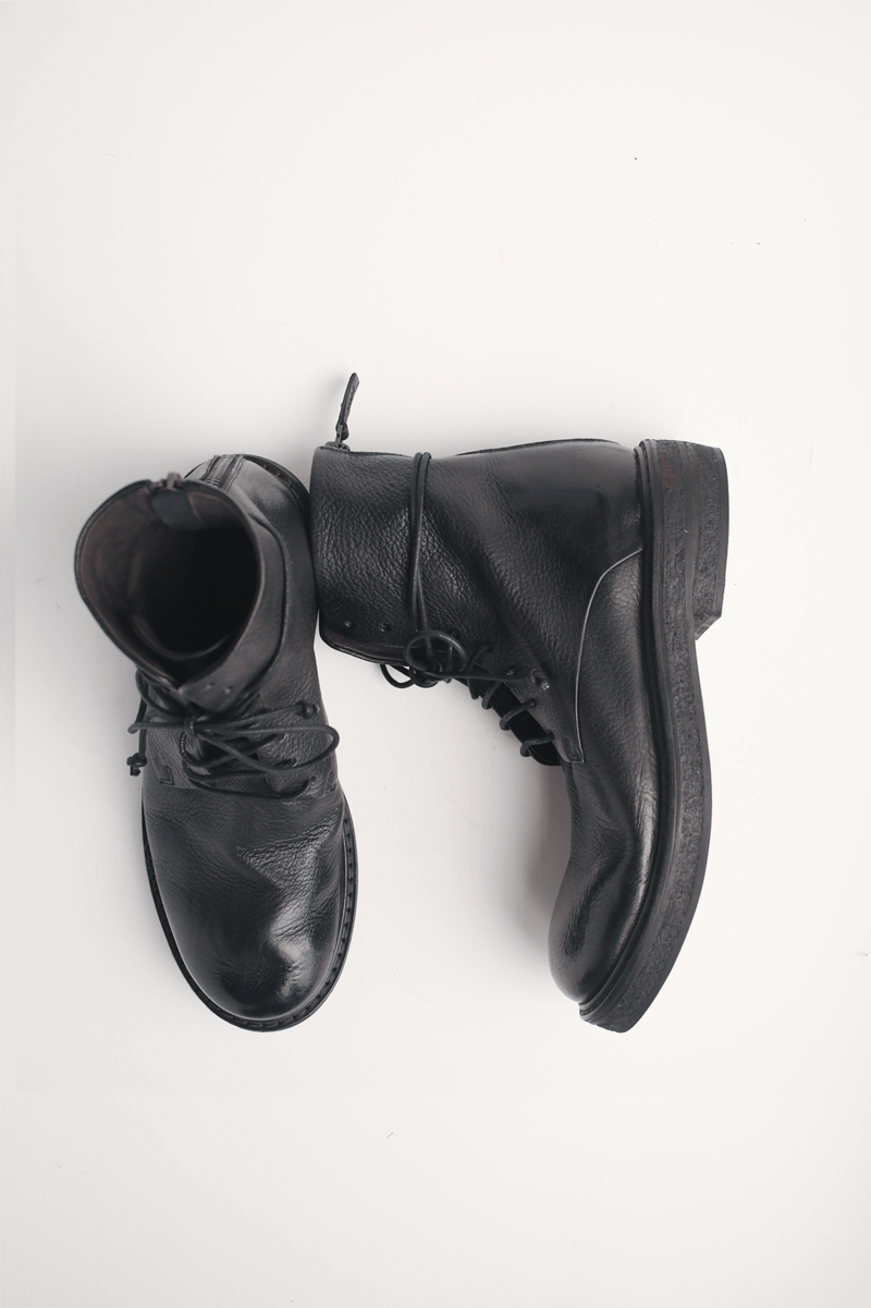 ショートブーツ・ブーティ marsell 'Accom' ankle boots Women's Black Leather Ankle Boots Ago - Marsèll