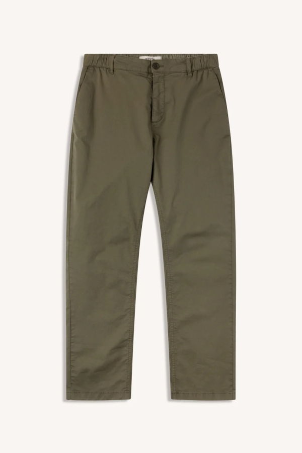 Kestin Inverness Cotton Twill Trouser - Olive