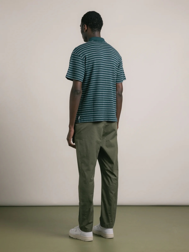 Kestin Inverness Cotton Twill Trouser - Olive