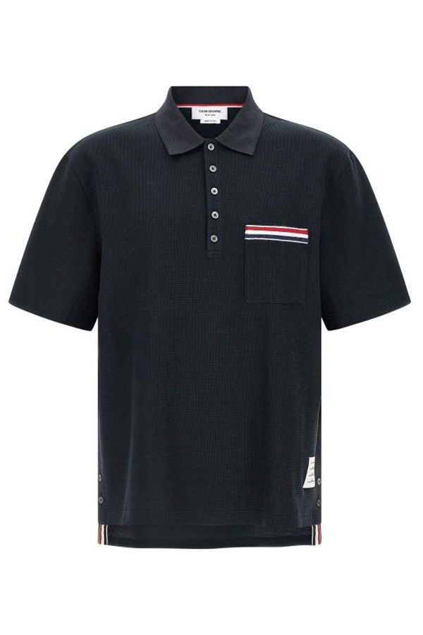 thom browne Polo Shirt - Navy