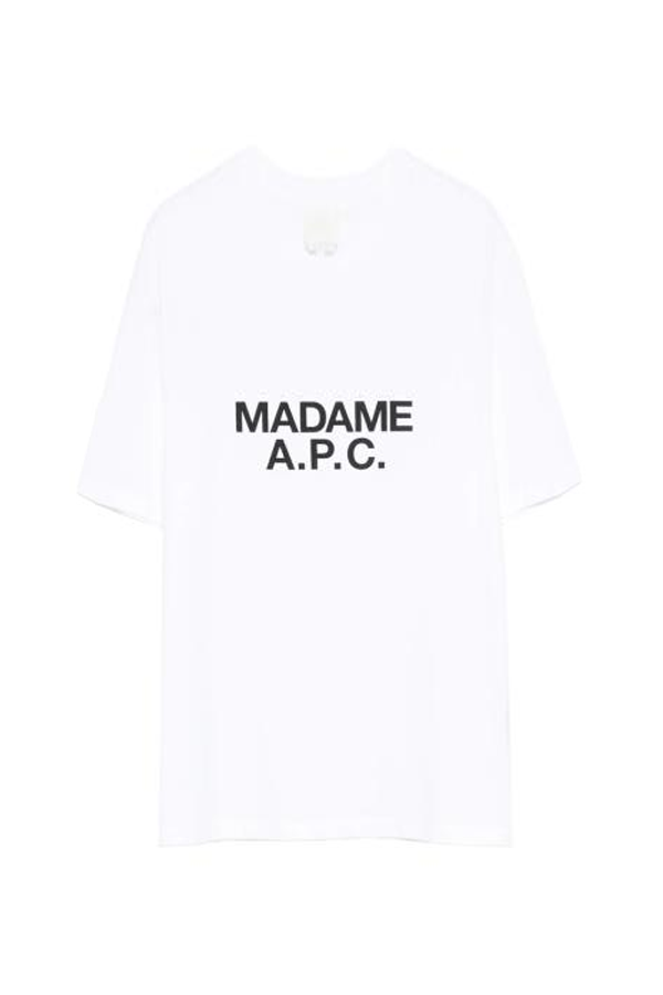 A.P.C. White Tee - White