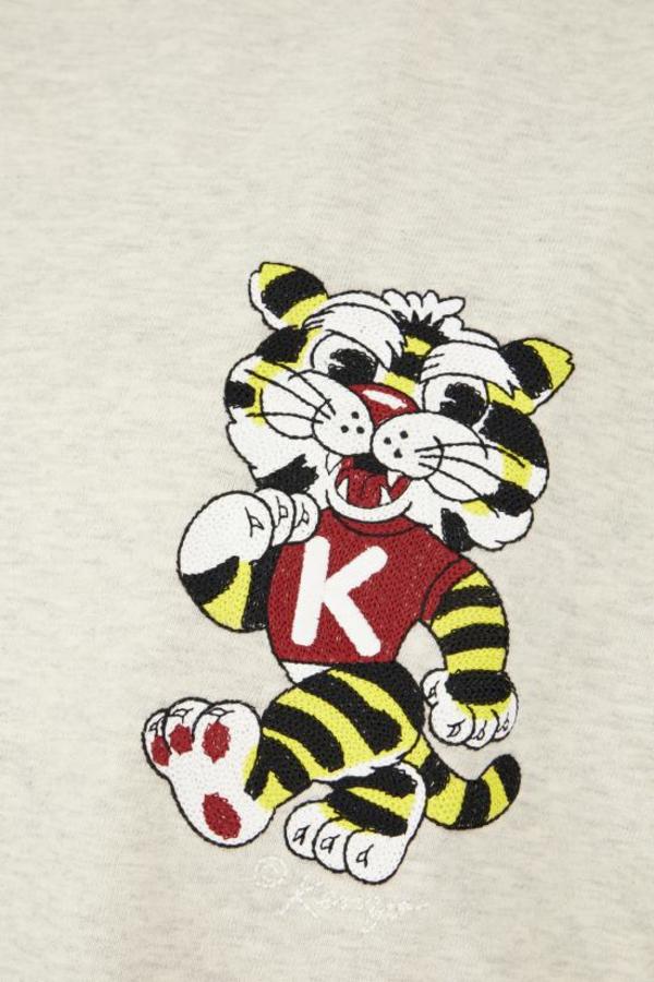 Kenzo FG55TS4044SY93 T-Shirt - Pale Grey