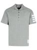 thom browne MJP192A07323055 Polo Shirt - Light Gray - Thumbnail 1