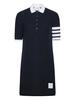 thom browne FJD134AJ0248415 Mid Skirt - Navy - Thumbnail 1