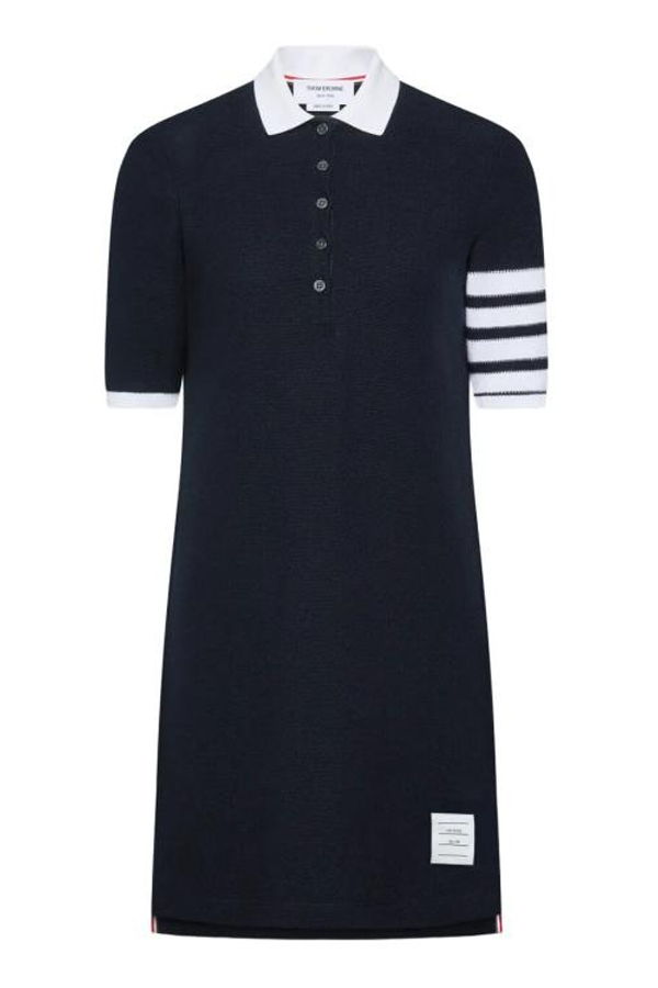 thom browne FJD134AJ0248415 Mid Skirt - Navy