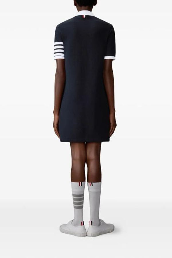 thom browne FJD134AJ0248415 Mid Skirt - Navy