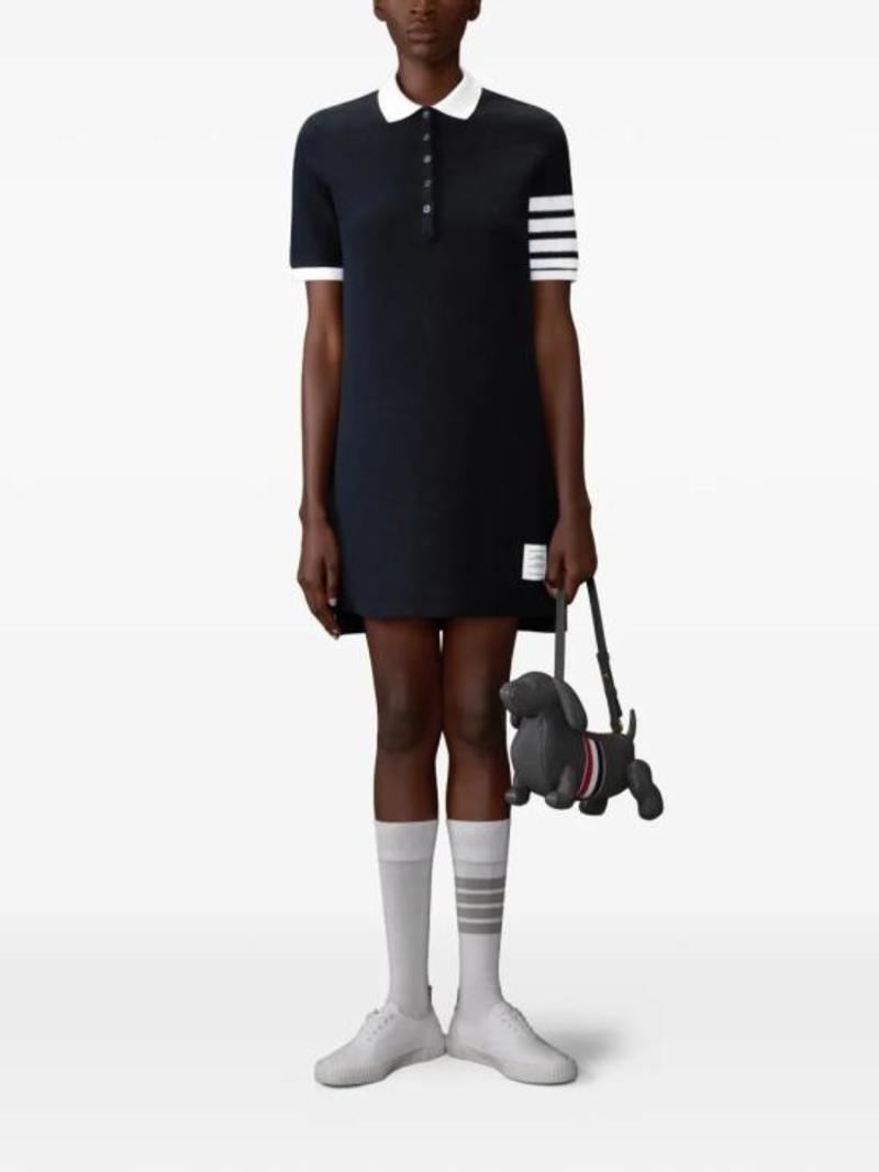 thom browne FJD134AJ0248415 Mid Skirt - Navy