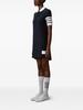 thom browne FJD134AJ0248415 Mid Skirt - Navy - Thumbnail 4