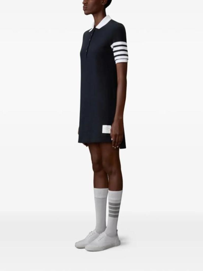 thom browne FJD134AJ0248415 Mid Skirt - Navy