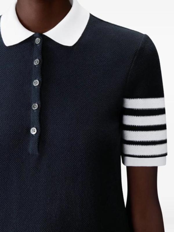 thom browne FJD134AJ0248415 Mid Skirt - Navy