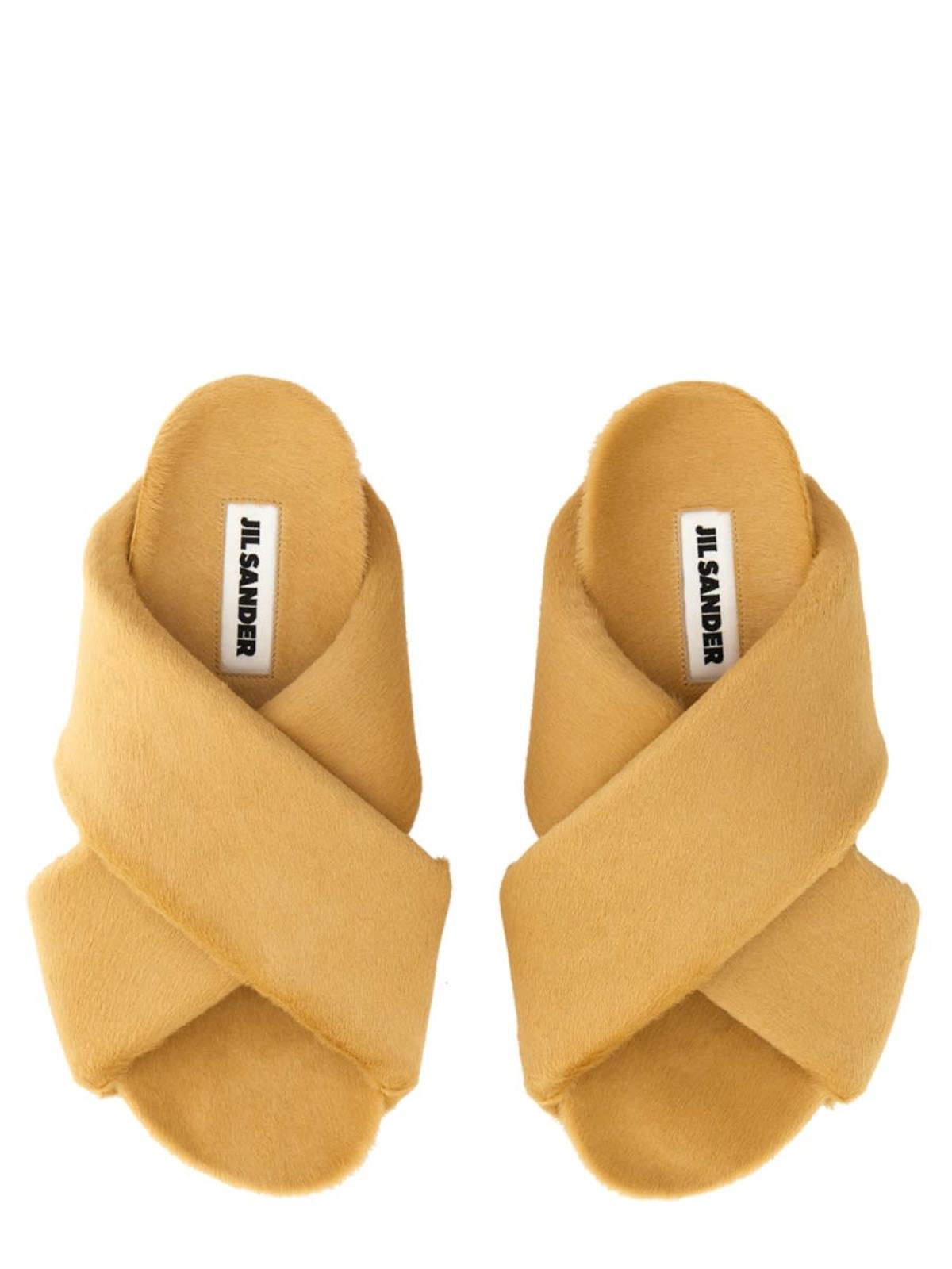 Jil Sander Crisscross Sandal - Beige - Image 2 of 4