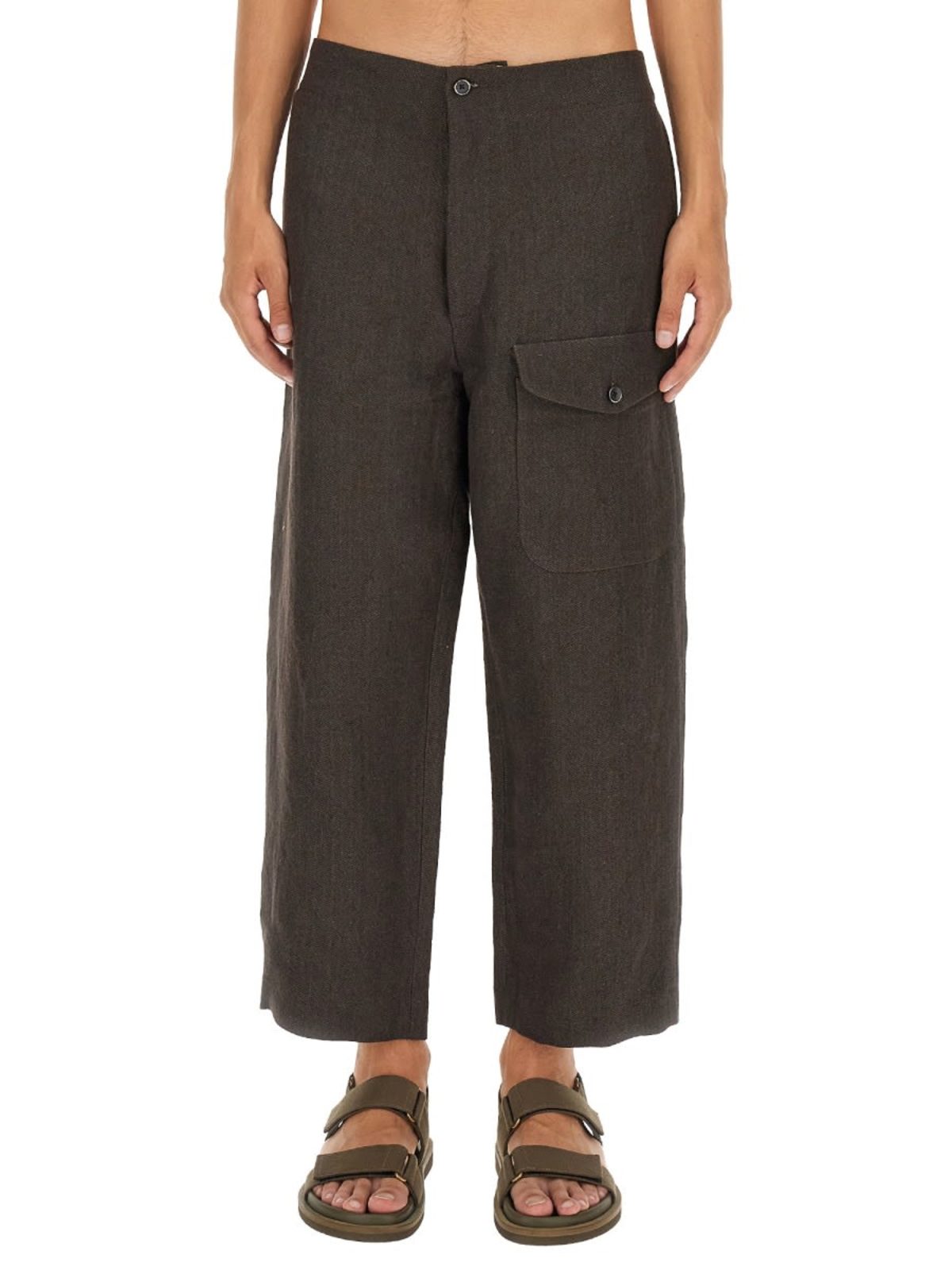 Uma Wang Paxton Pants - Brown - Image 1 of 4