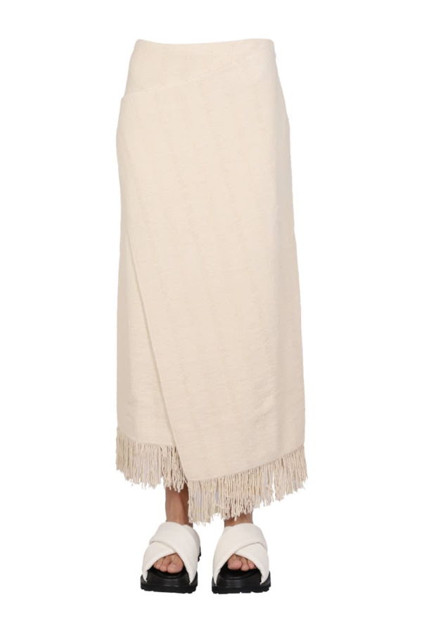Jil Sander Wallet Skirt - Powder