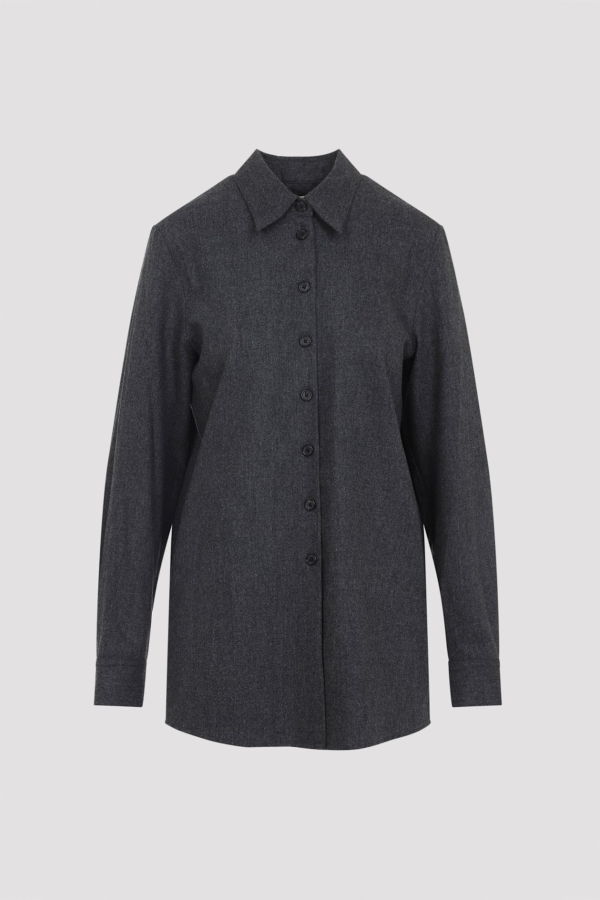 Khaite Auryn Shirt - Storm