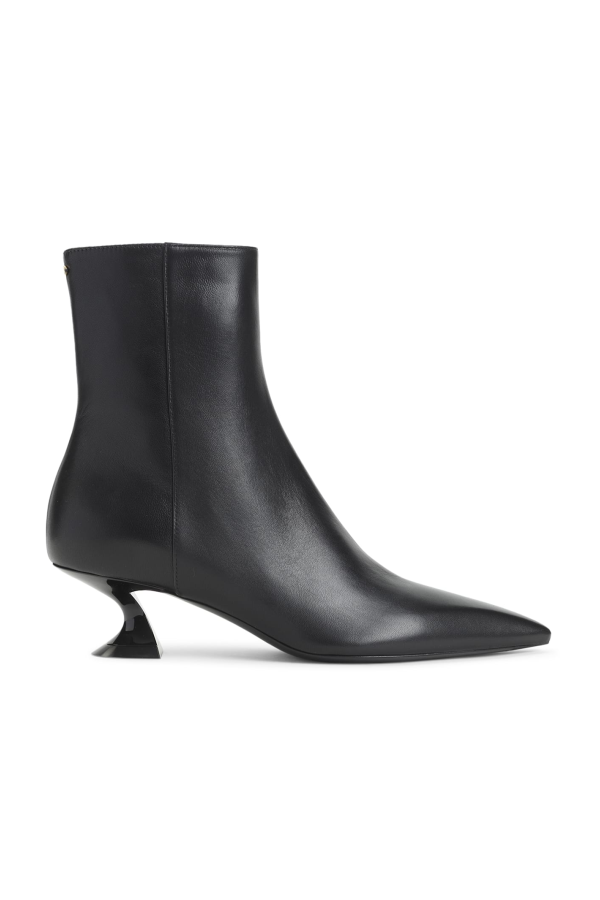 Lanvin Kitten Heel 50 mm Ankle Boots - Black