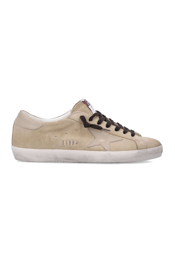 Golden Goose Super-star Suede Sneakers - Beige