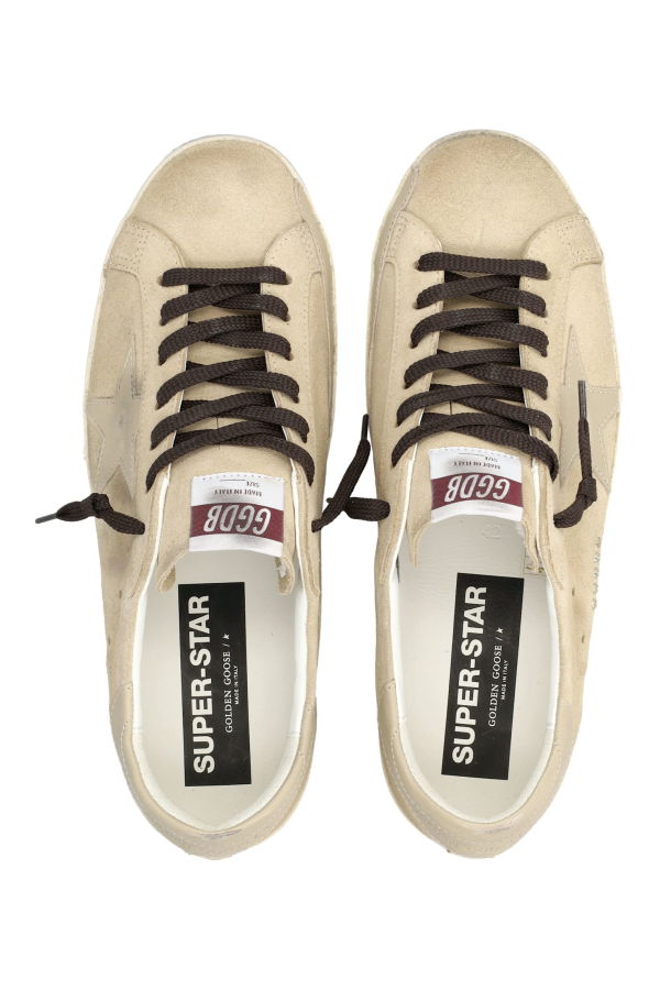 Golden Goose Super-star Suede Sneakers - Beige