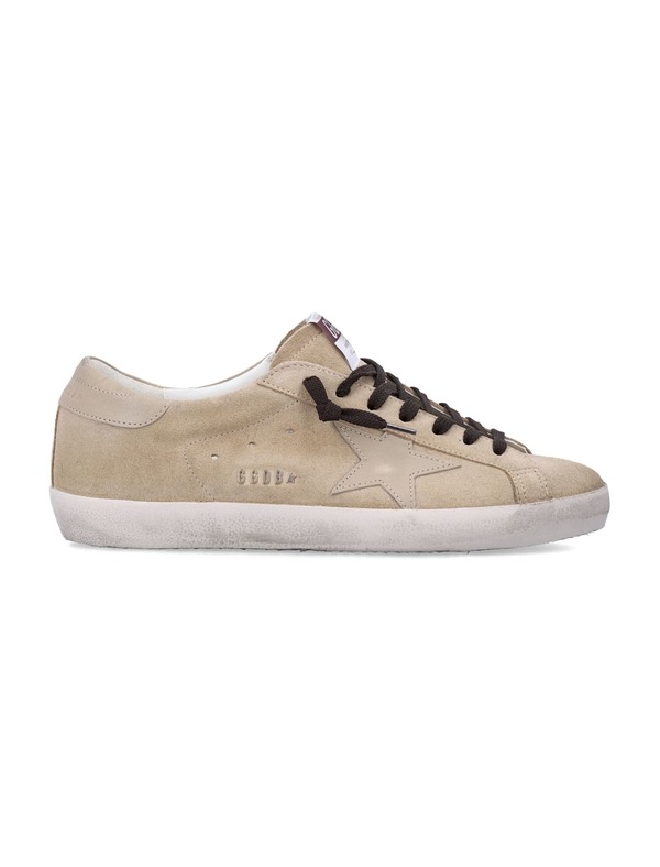 Golden Goose Super-Star Suede Sneakers - Beige