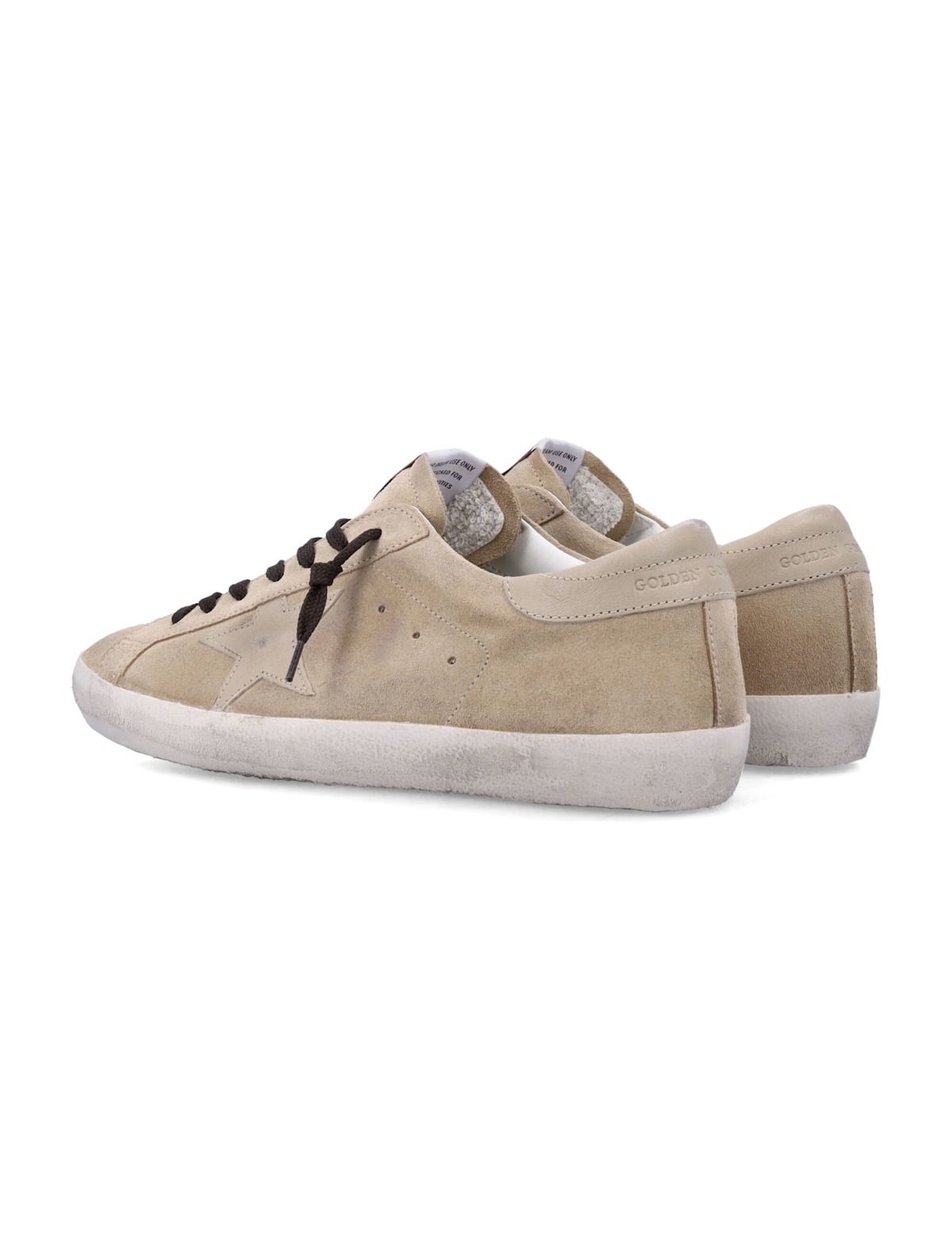 Golden Goose Super-Star Suede Sneakers - Beige - Image 4 of 4