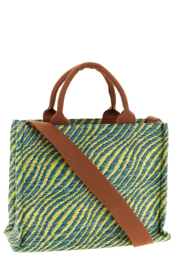 Marni Raffia Tote Bag - Multicolor