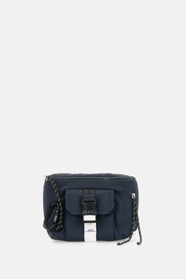 A.P.C. Banane Trek Crossbody Bag - Blue