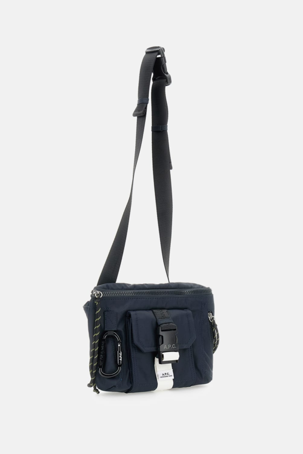 A.P.C. Banane Trek Crossbody Bag - Blue
