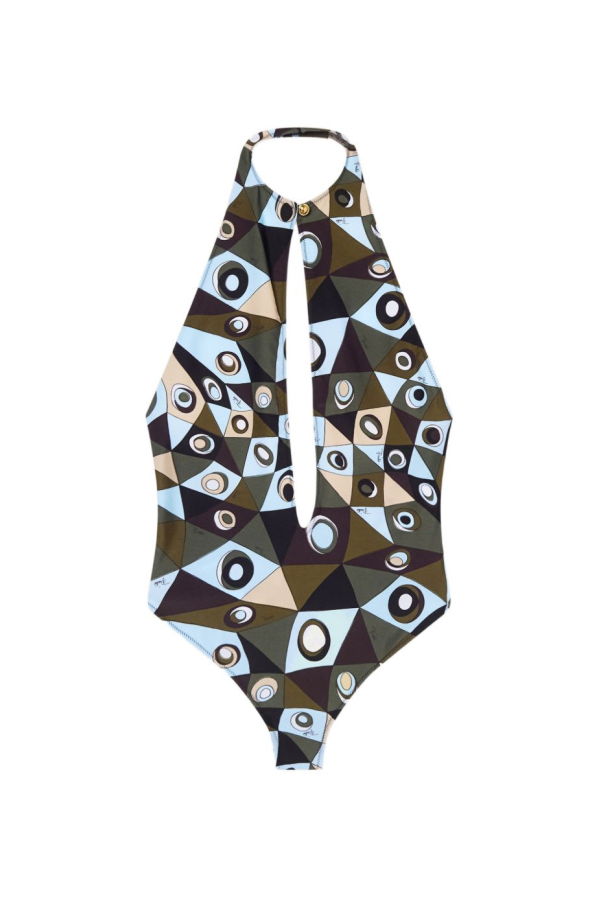 PUCCI Printed Swimsuit - Blue