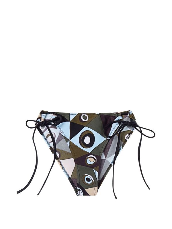 PUCCI Bikini Bottom Swimwear Bottom - Blue PUCCI Bikini Bottom Swimwear Bottom - Blue