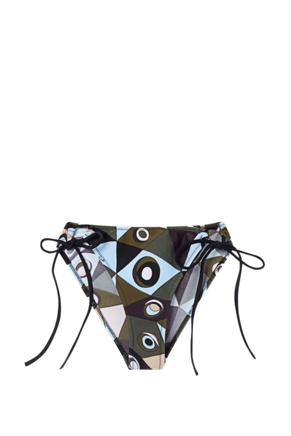 PUCCI Bikini Bottom Swimwear Bottom - Blue