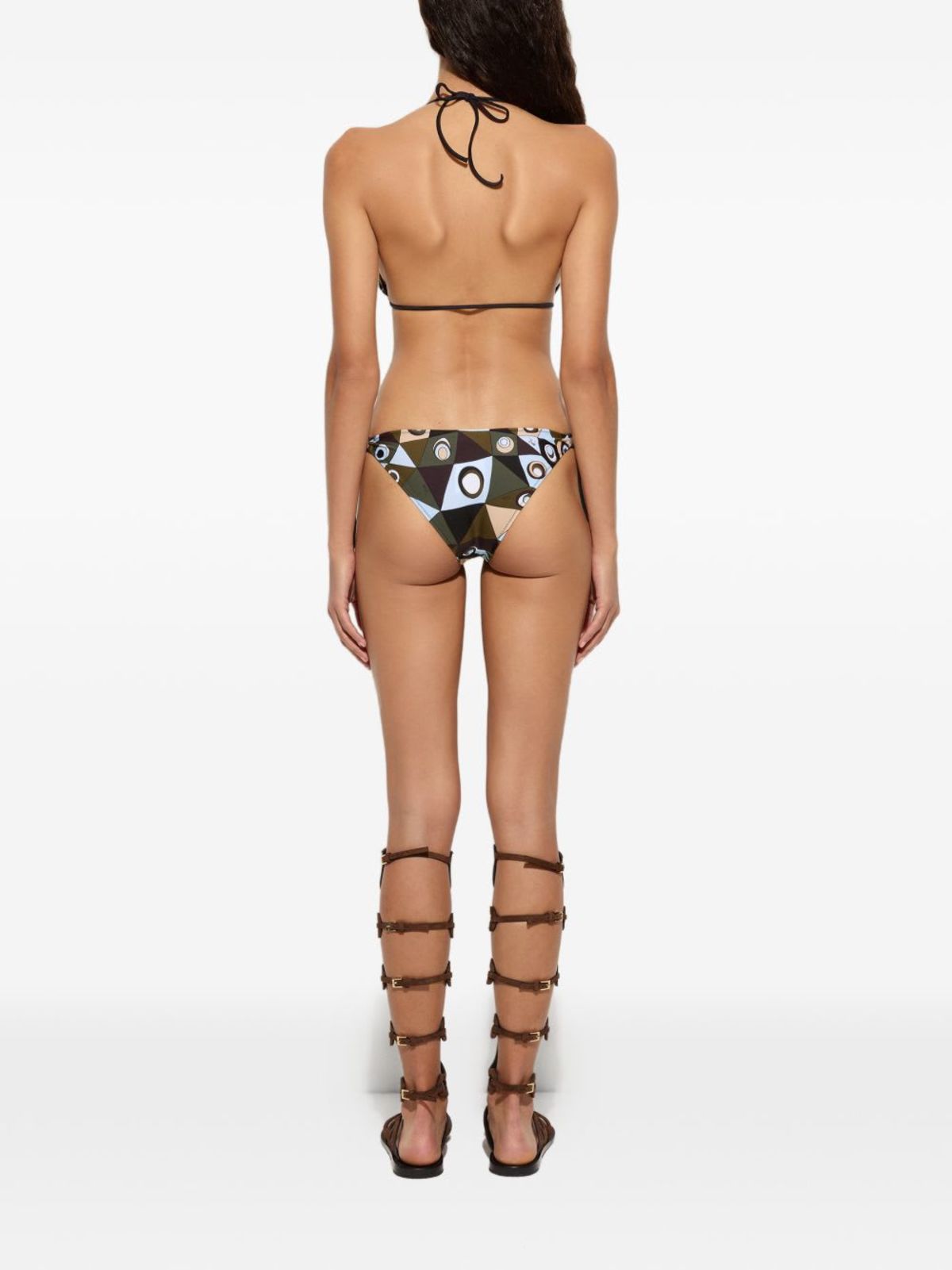 PUCCI Bikini Bottom Swimwear Bottom - Blue - Image 4 of 5