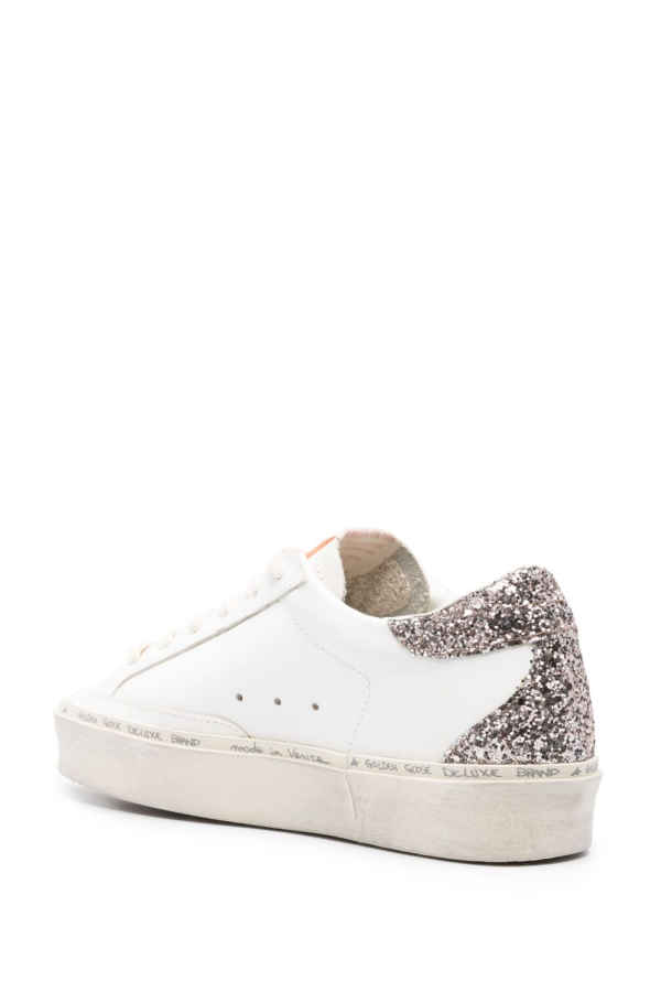 Golden Goose Hi Star Leather Sneakers - Pink