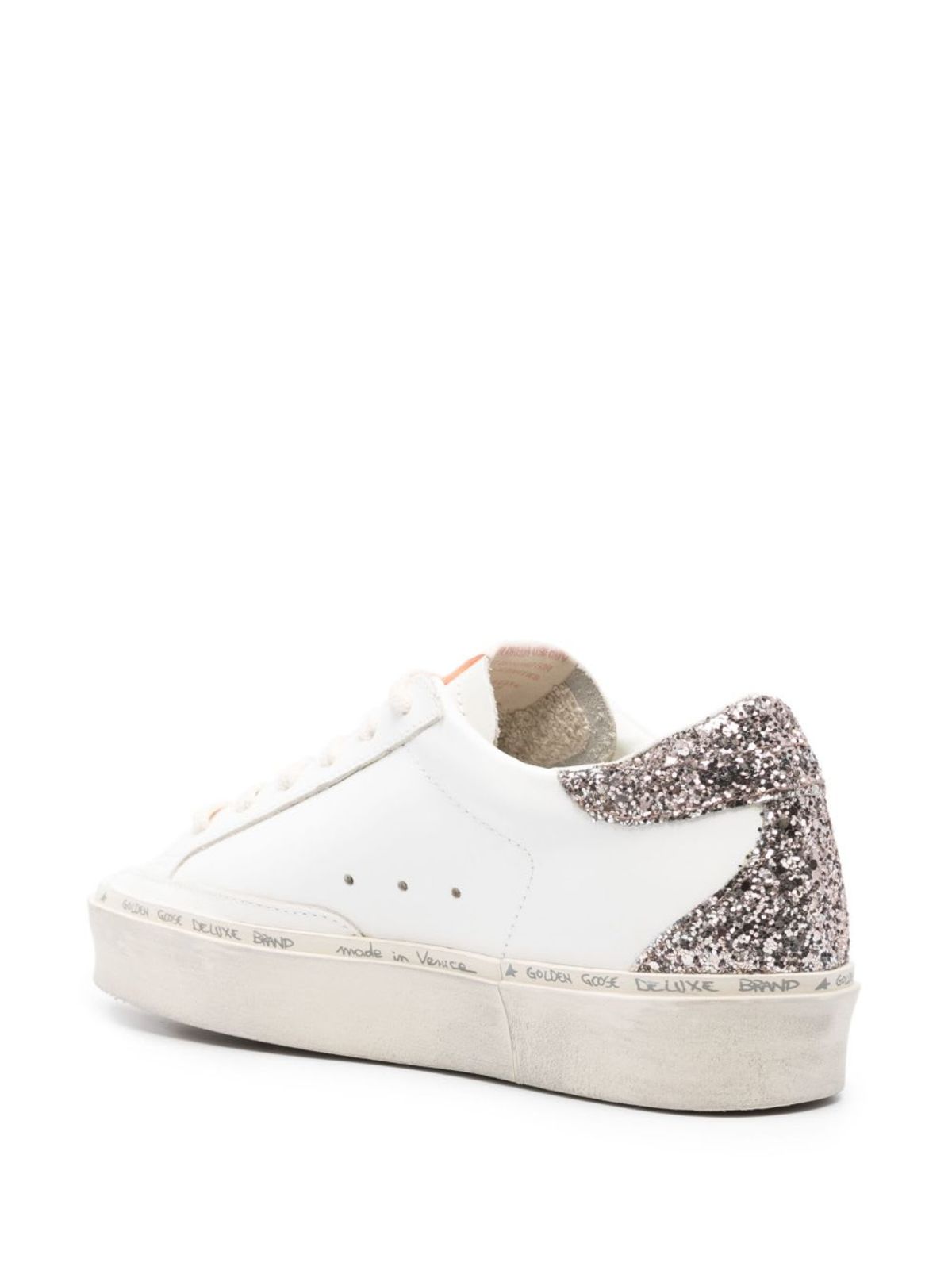 Golden Goose Hi Star Leather Sneakers - Pink - Image 2 of 4