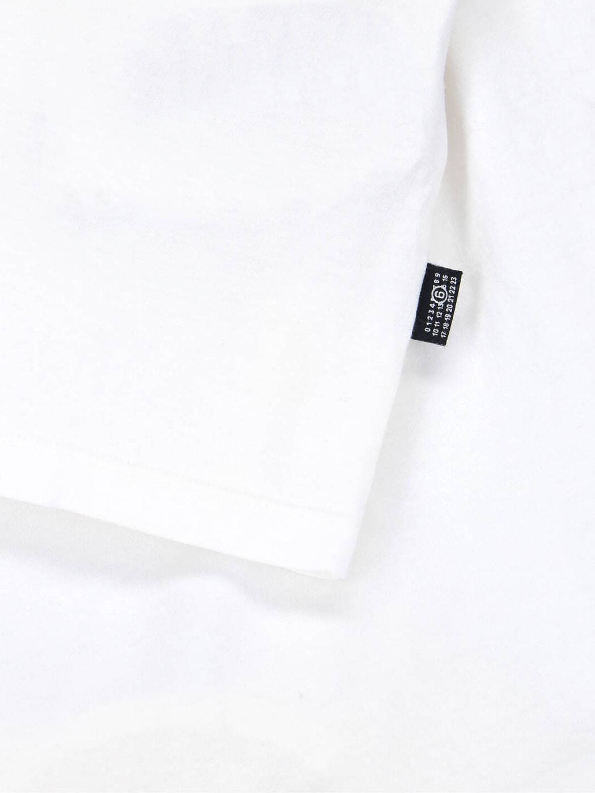 MM6 Maison Margiela Margie T-Shirt - White - Image 3 of 3