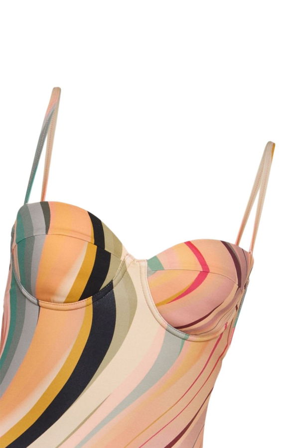 PAUL SMITH Swirl Swimsuit - MultiColour