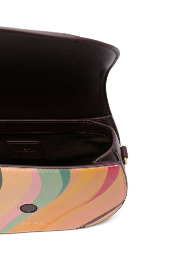 PAUL SMITH Leather Crossbody Bag - Brown / Multicolor