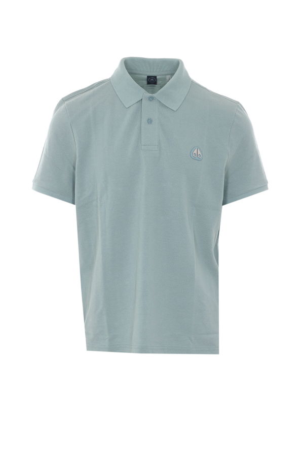 MOOSE KNUCKLES Everett Polo Shirt - Blue