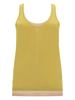 PAUL SMITH Rayon Tank Top - Yellow - Thumbnail 1