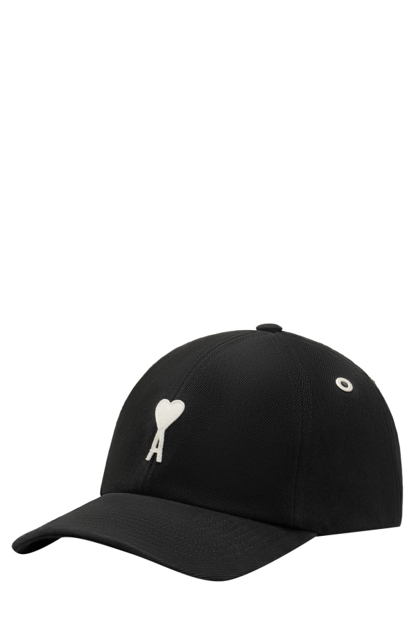 Ami Alexandre Mattiussi Ami de Coeur Baseball Cap - Black