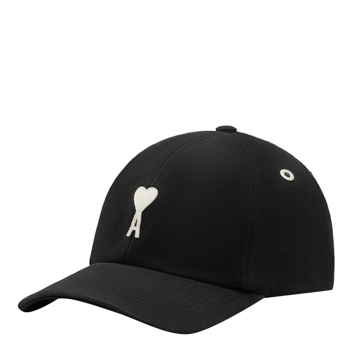 Ami Alexandre Mattiussi Ami de Coeur Baseball Cap - Black - Image 2 of 3