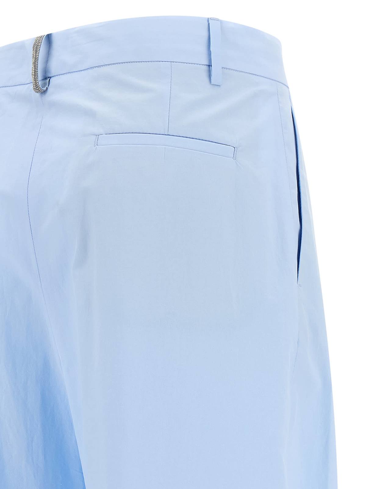 Fabiana Filippi Filo Diamante Pants - Light Blue - Image 4 of 4