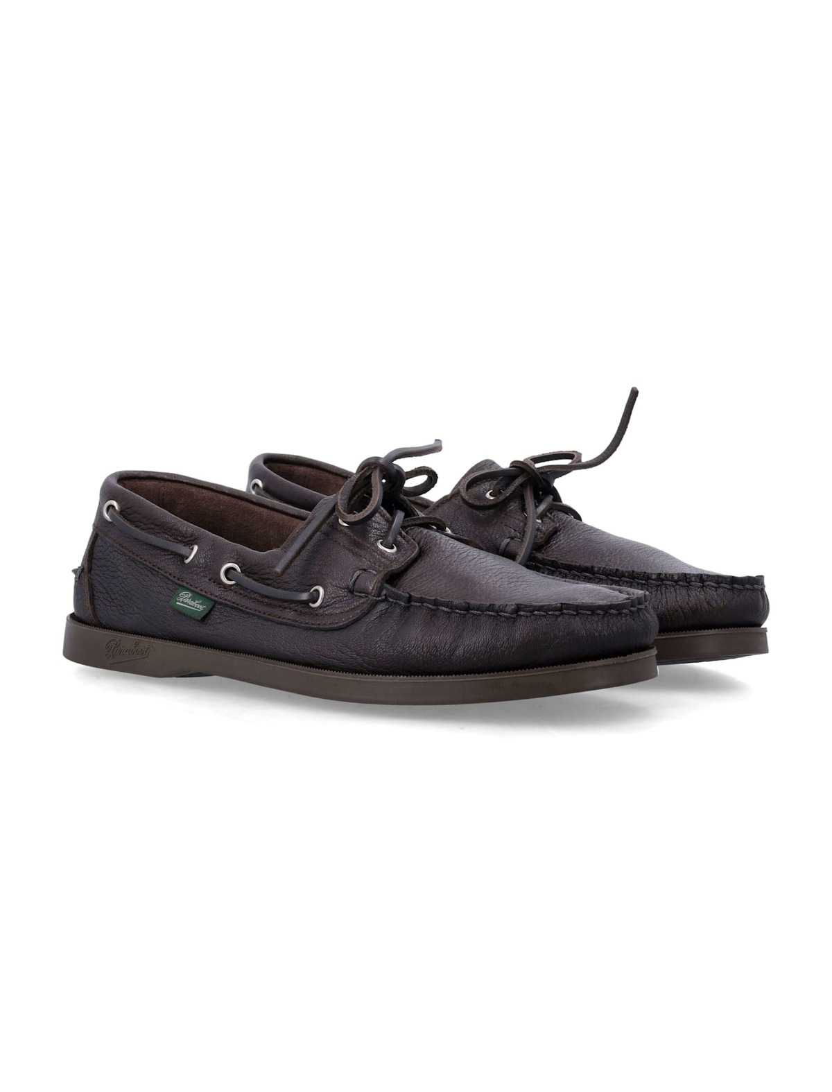 Paraboot Bart Boat Shoes - Cerv Maroon - Image 2 of 3