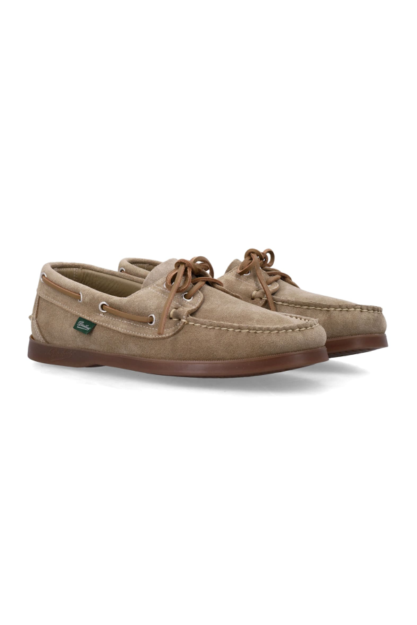 Paraboot Bart Boat Shoes - Velour Sand