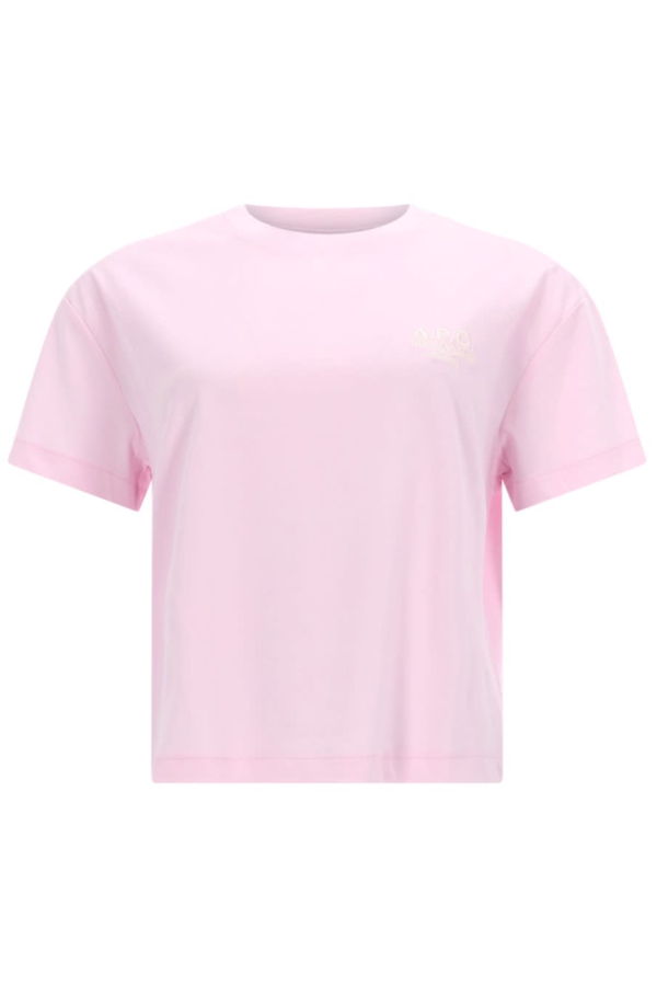 A.P.C. Logo Tee - Pink