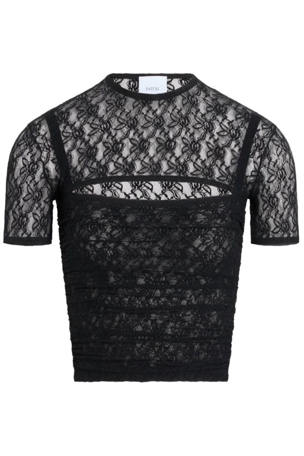 Patou Lace Top - Black