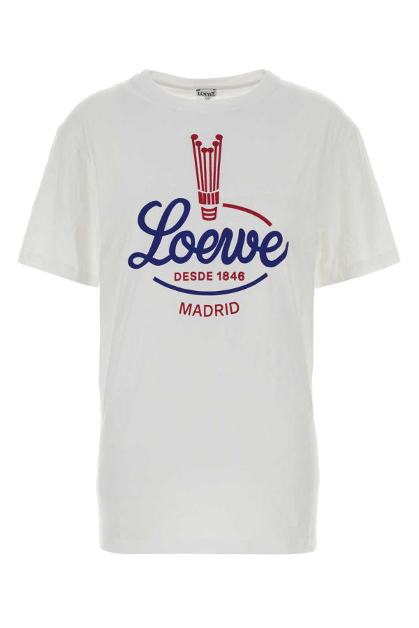 LOEWE Jersey T-Shirt - White