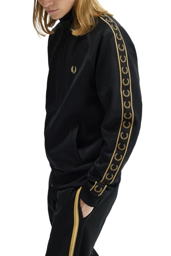 Fred Perry Sweatshirt With Logo Sweatshirt - Black